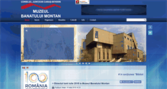 Desktop Screenshot of muzeulbanatuluimontan.ro