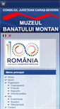 Mobile Screenshot of muzeulbanatuluimontan.ro